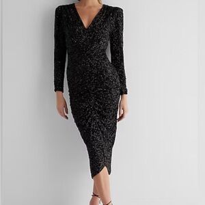 NWT Express Sequin Dress